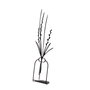 Aberto Design Flowerpot - 3 Objeto decorativo de metal Negro